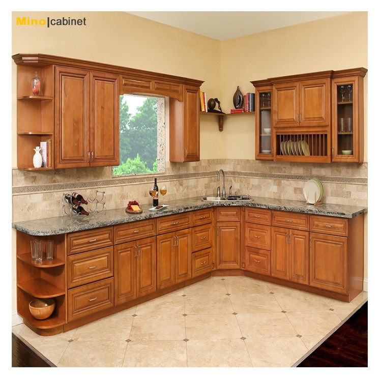 solid wood tall cabinet (2)